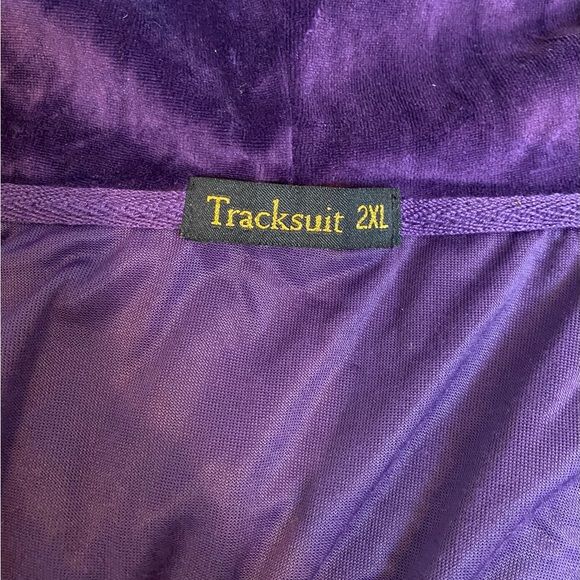 Tracksuit Women’s 2pc Velour Set Size 2X - Picture 8 of 11